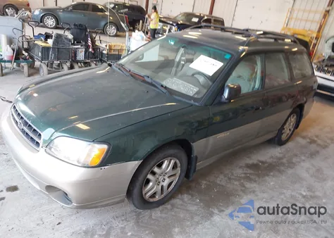 2001 Subaru Outback from USA, damaged, VIN 4S3BH675017663373